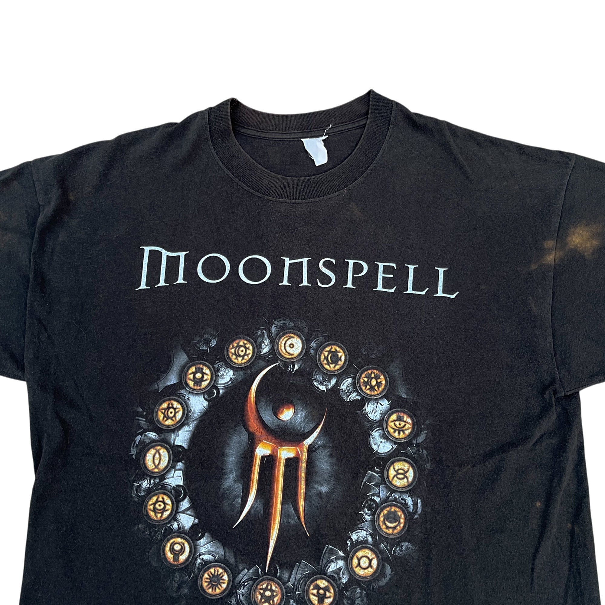 Vintage Moonspell 2001 Double Sided Band T-shirt (L-XL)