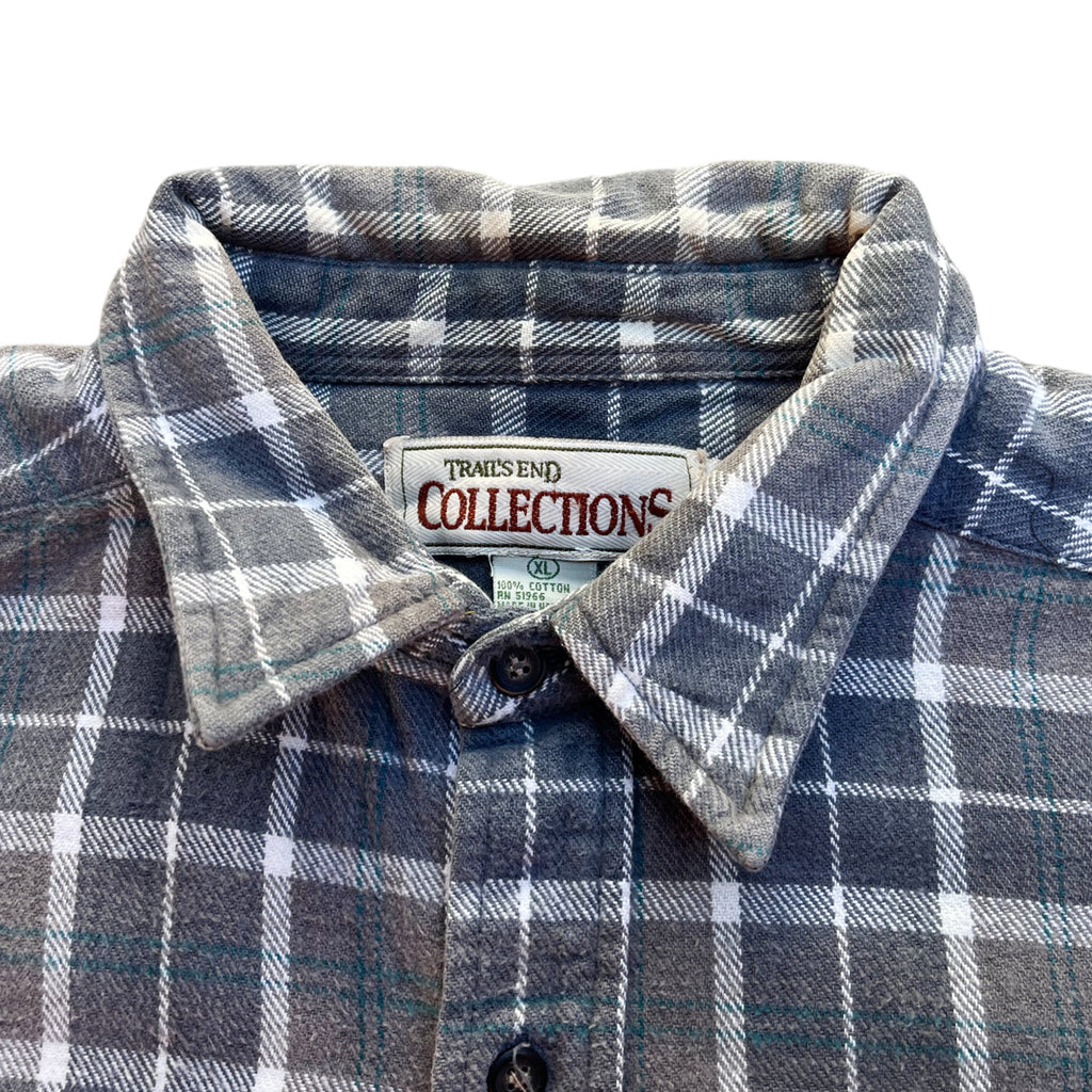 Vintage 90's Trails Heavy Workwear Flannel (XL)