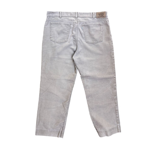 Vintage 1986 Levi's Corduroy White Tab Jeans (L-XL)