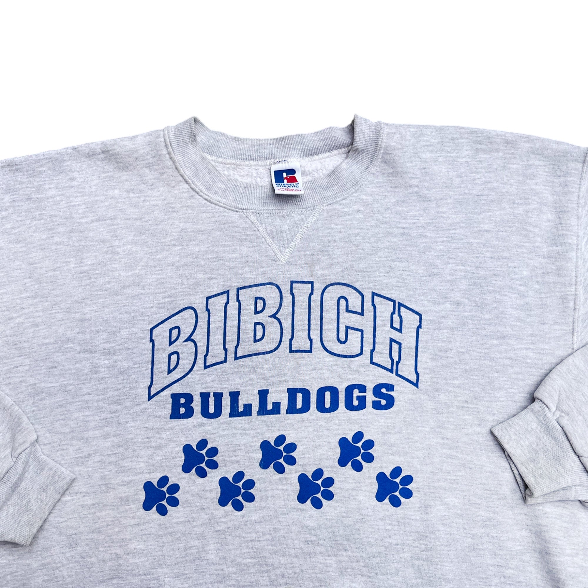 Vintage 90's Russell Sport Boxy Bulldogs Sweatshirt (L)