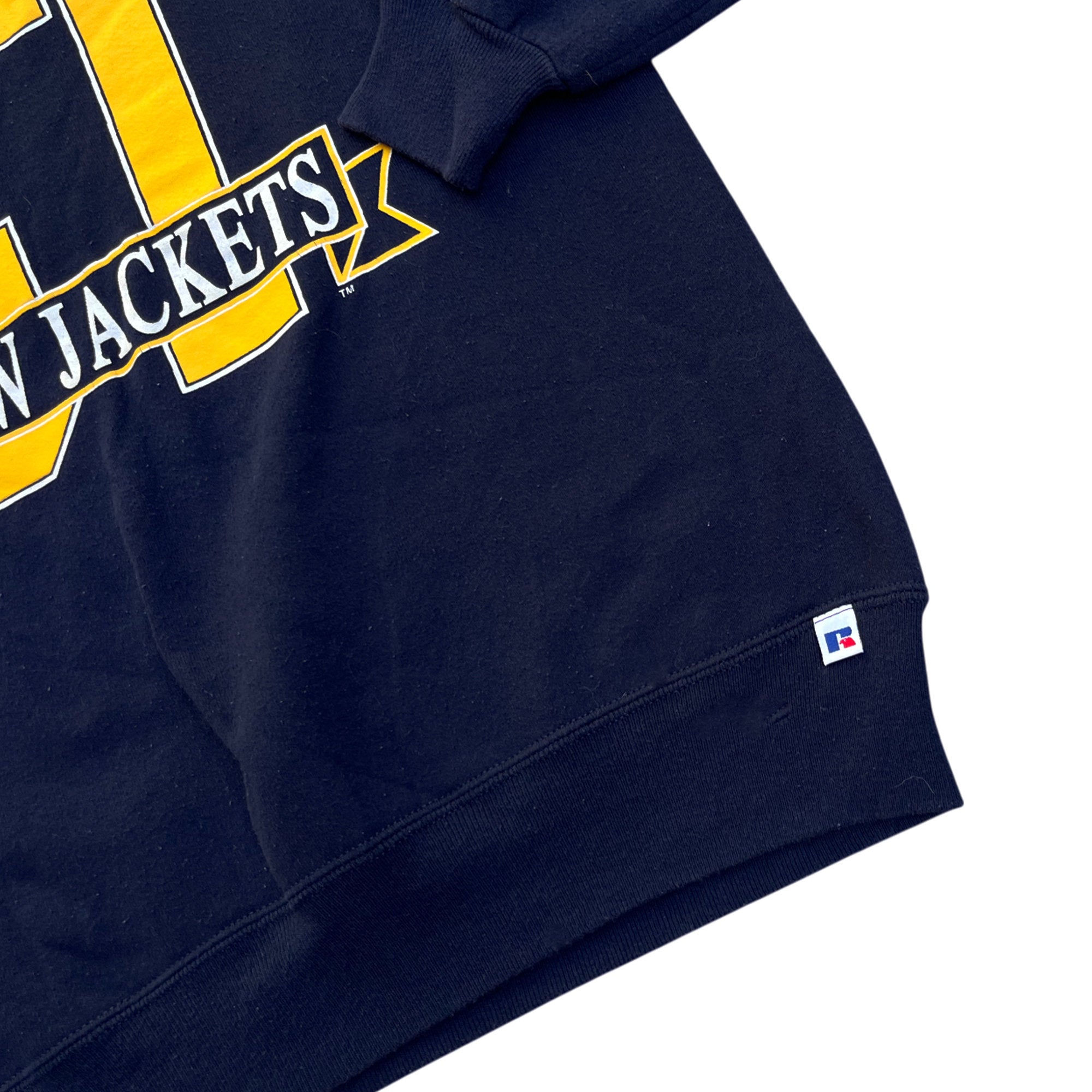 Vintage 90's Russell Sport Yellow Jackets Sweatshirt (L)