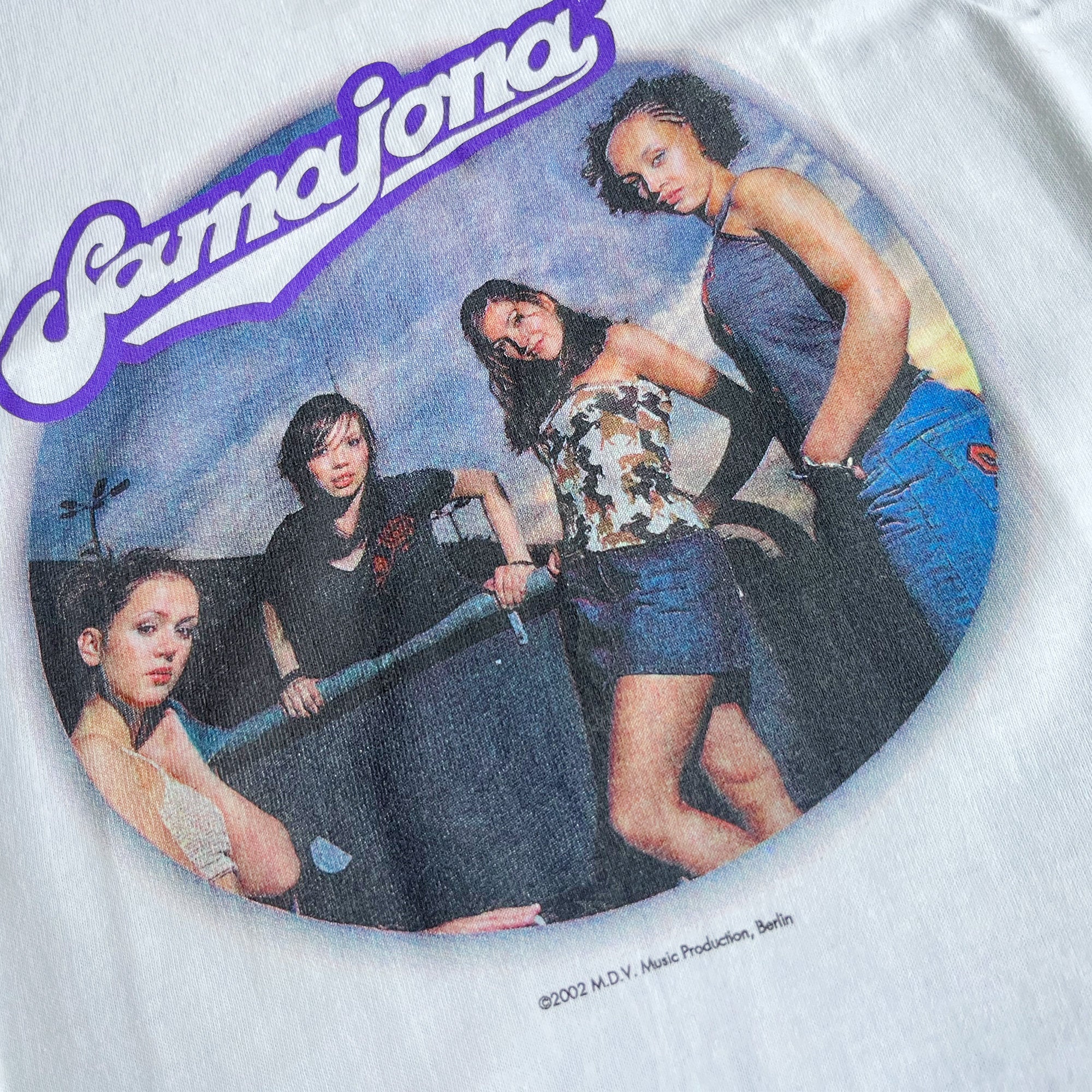 Vintage 02' Deadstock Samajona Crème Frech Promo T-shirt (L)