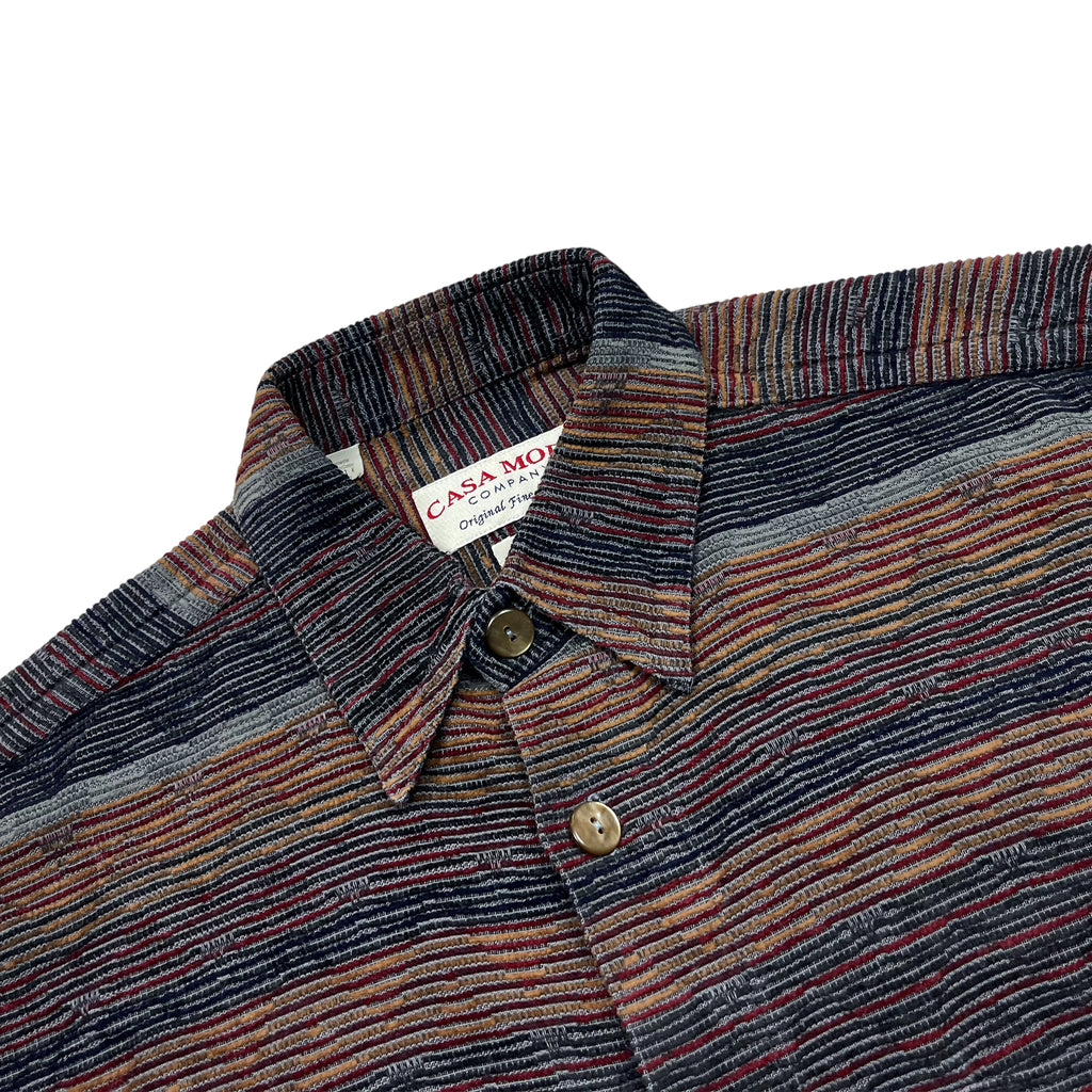 Vintage 90's Casa Moda Patterned Woven Shirt (L)