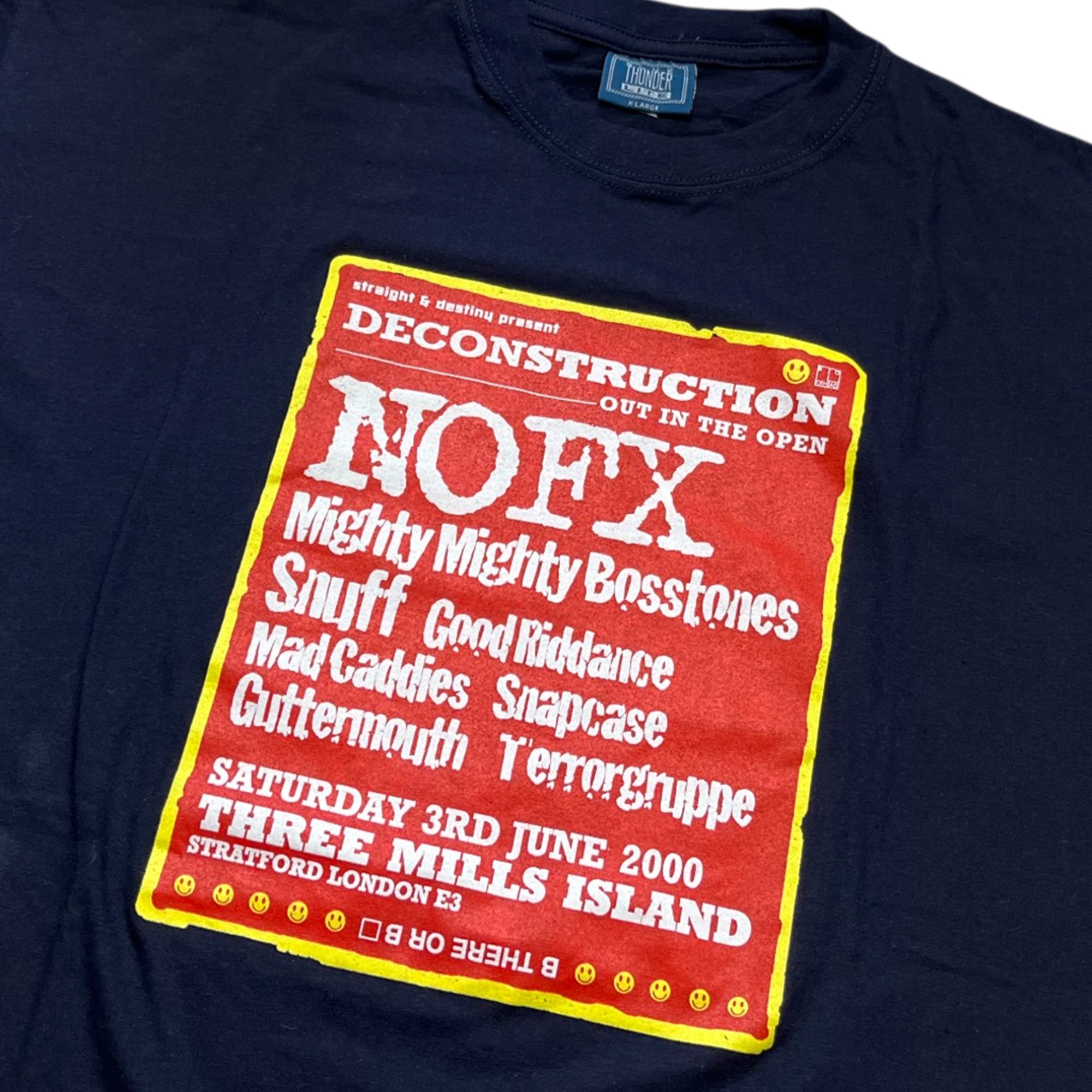 Vintage 2000 NOFX Deconstruction Tour T-shirt (XL)