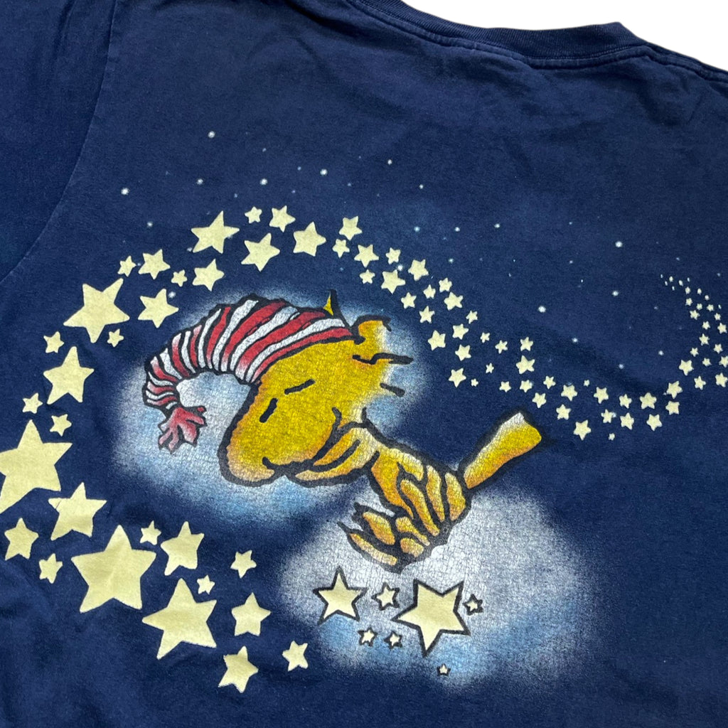Vintage 90's PEANUTS Single Stitched Faded T-shirt (XL)