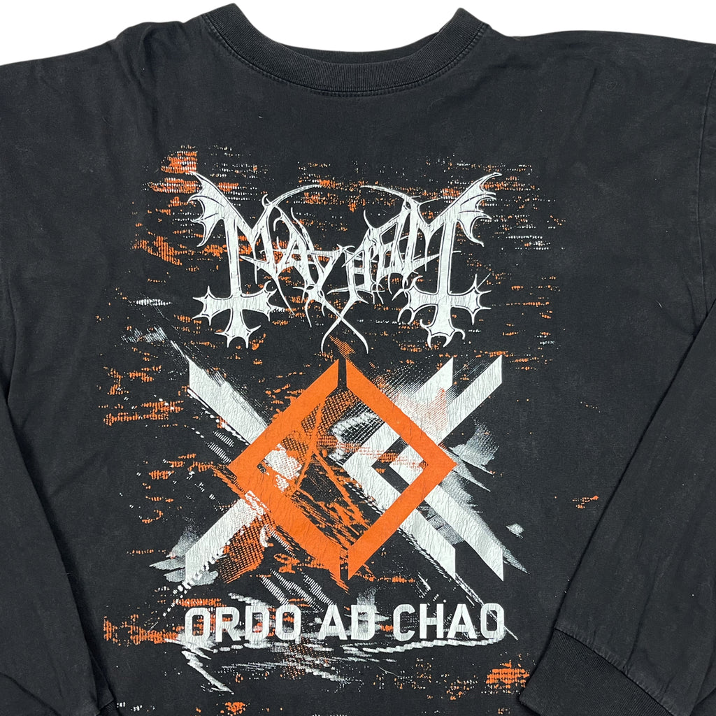 Vintage Mayhem Ordo ad Chao 2007 Long Sleeve T-shirt (XL)