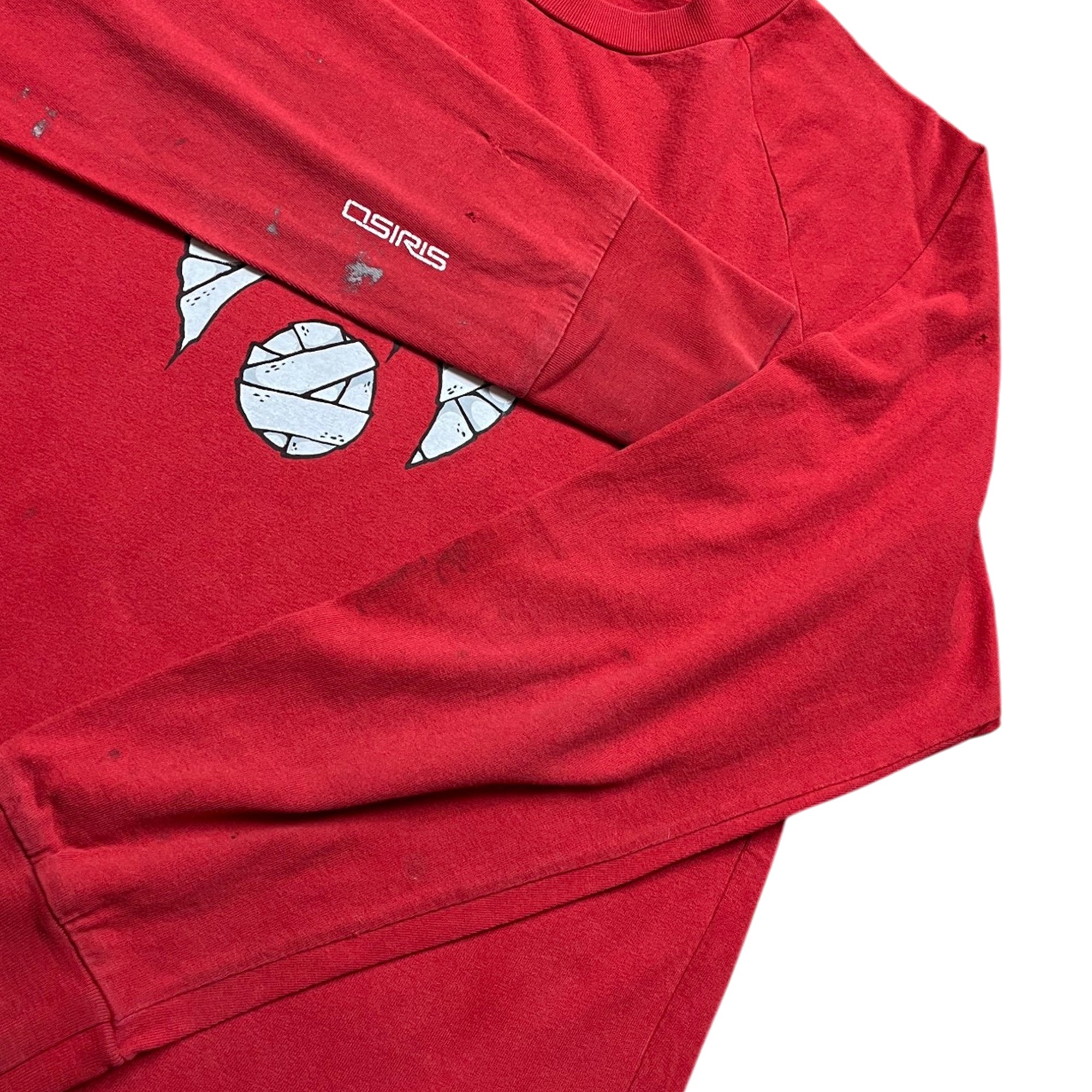 Vintage OSIRIS skateboarding Long Sleeve Graphic T-shirt (M)