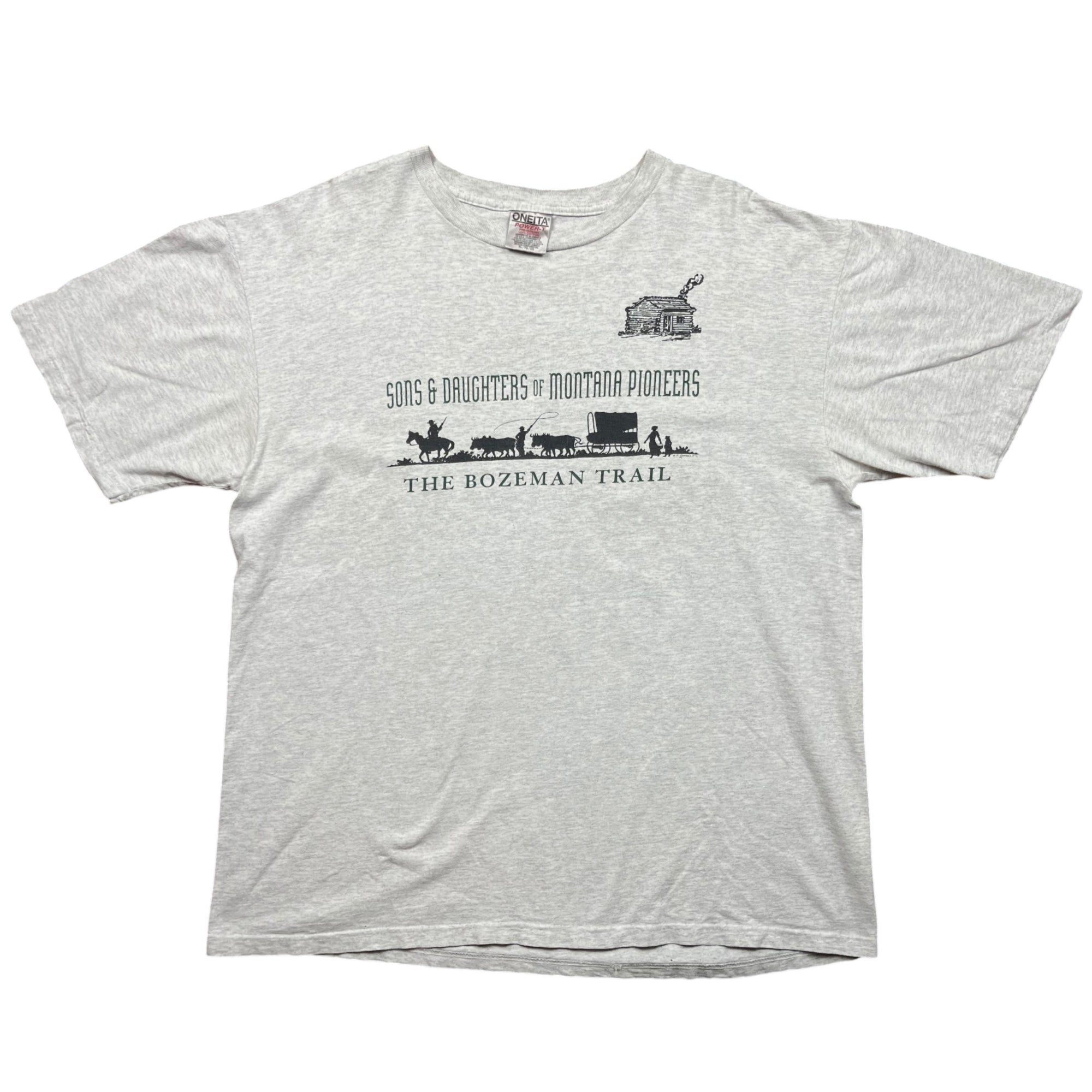 Vintage 90's The Bozeman Trail Graphic T-shirt (XL)