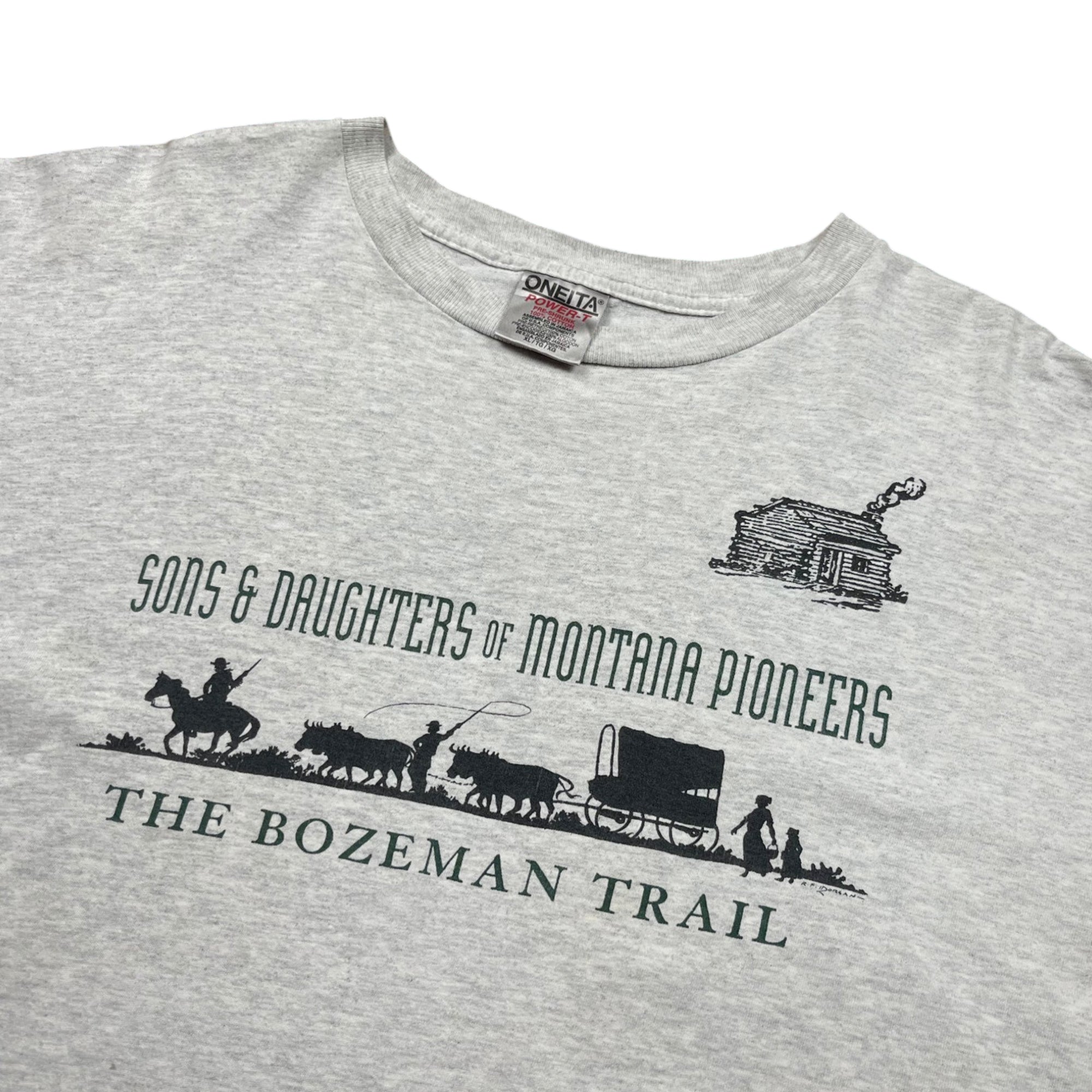 Vintage 90's The Bozeman Trail Graphic T-shirt (XL)