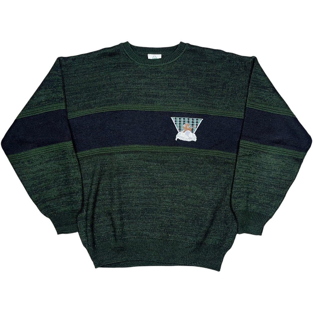 Vintage 90's New Fast Embroidery Sweater (L)