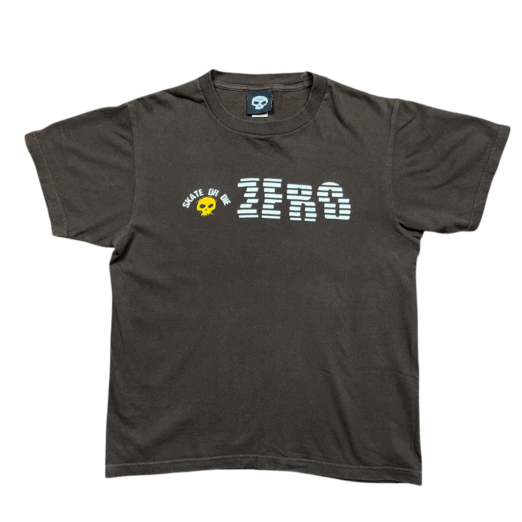 Vintage 90's ZERO Skateboarding Skate or Die Graphic T-shirt (M)
