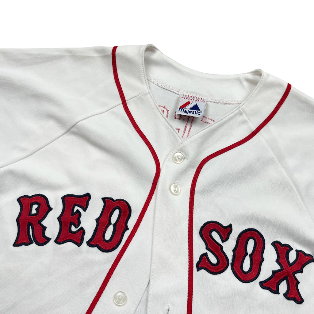 Vintage Red Sox 34 Gregory Majestic Jersey (M-L)
