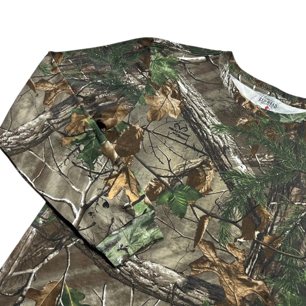 Red Head RealTree Long Sleeve T-Shirt (S-M)