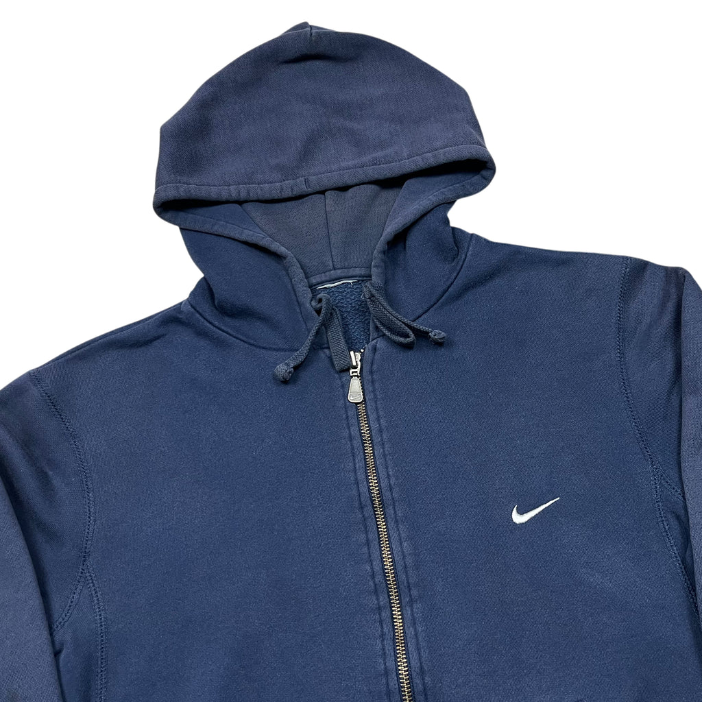 Vintage 90's Nike Faded Zip Up Hoodie (S)