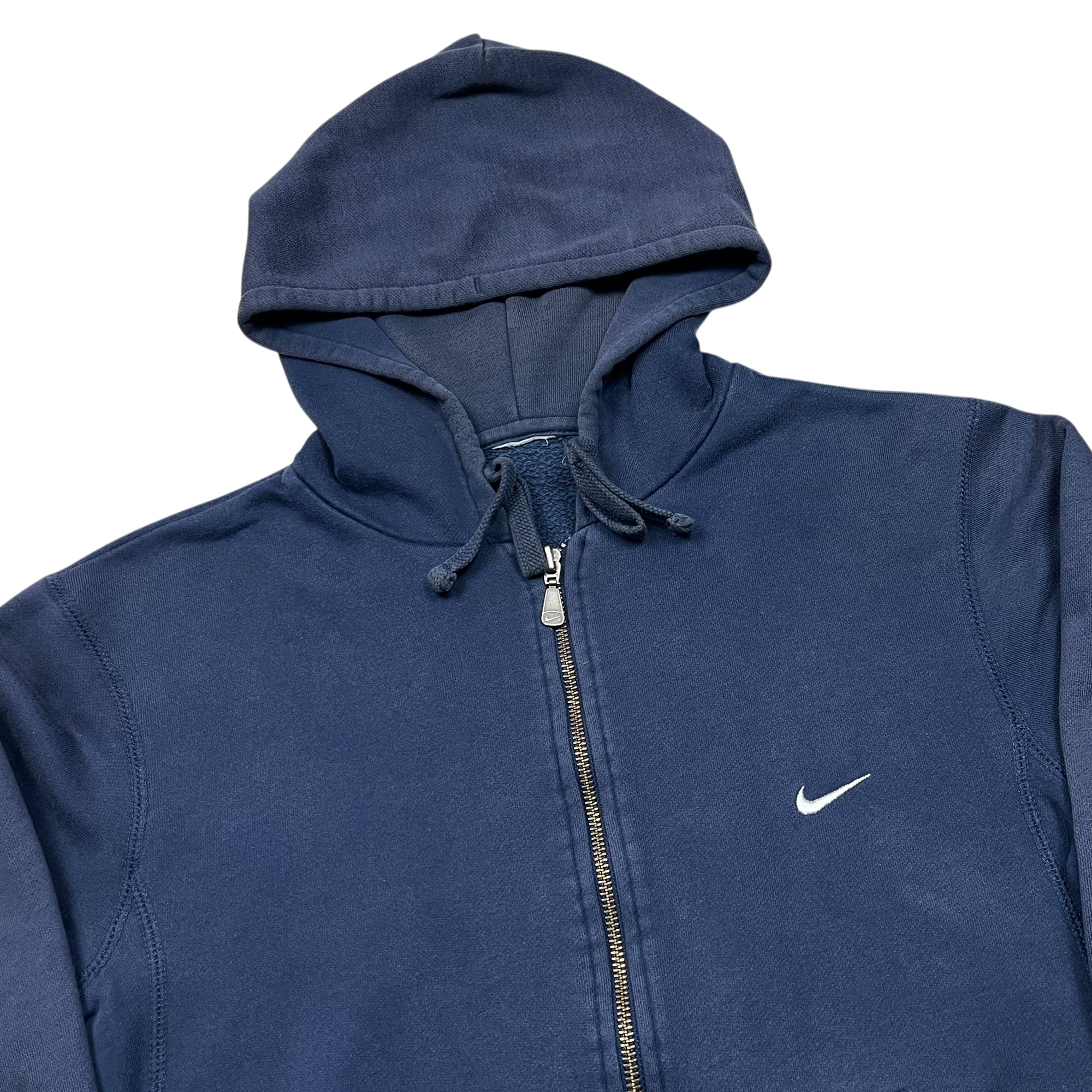 Vintage 90's Nike Faded Zip Up Hoodie (S)