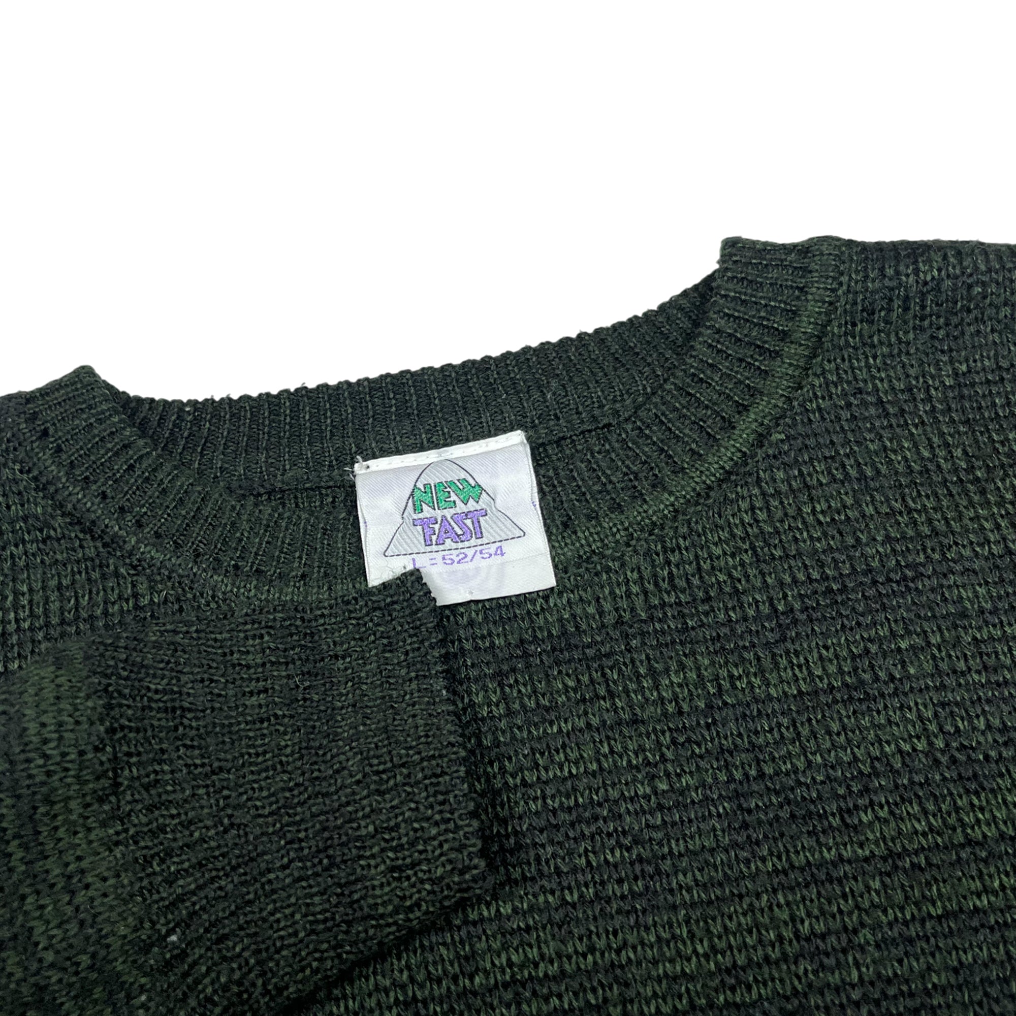 Vintage 90's New Fast Embroidery Sweater (L)