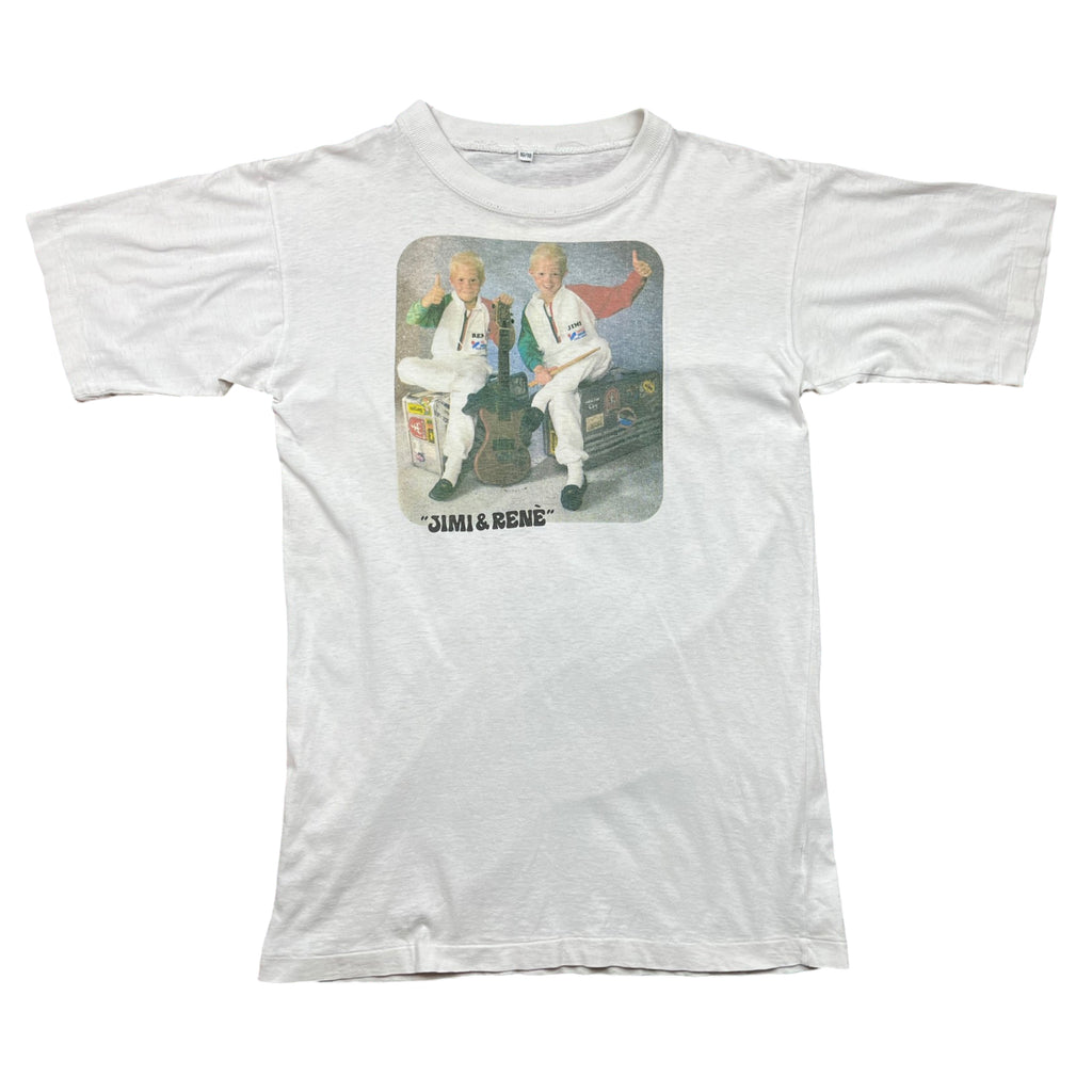 Vintage 1987 Jimi and Rene Band T-shirt (S)