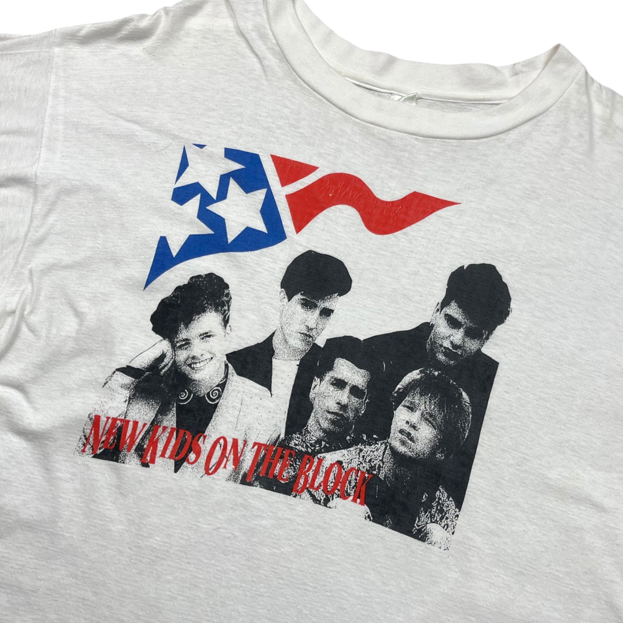 Vintage 90's New Kids on the Block Single Stitched T-shirt (XL)