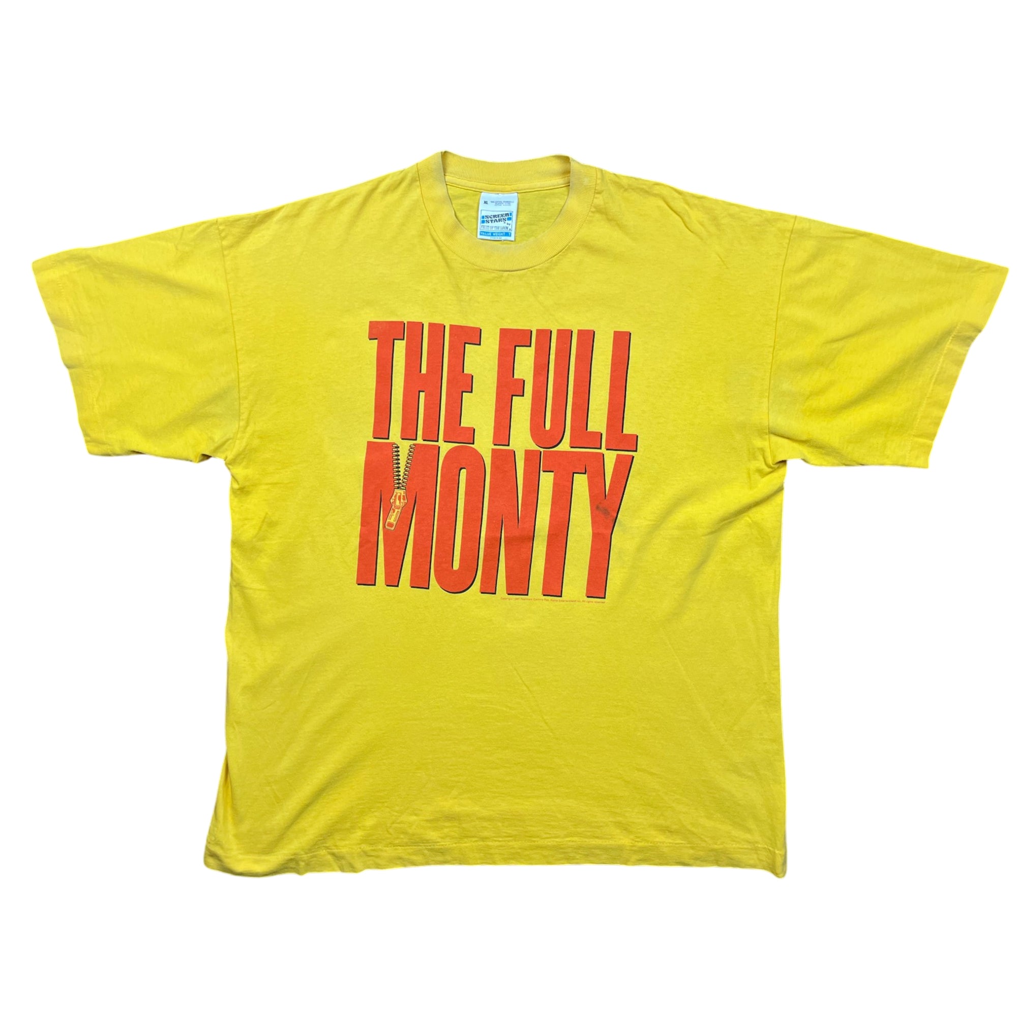 Vintage 1997 The Full Monty Movie Promo T-shirt (XL)