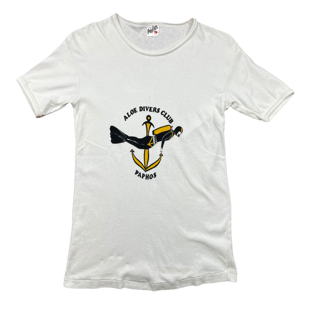 Vintage 80's Paphos Divers Club T-shirt (L-XL)