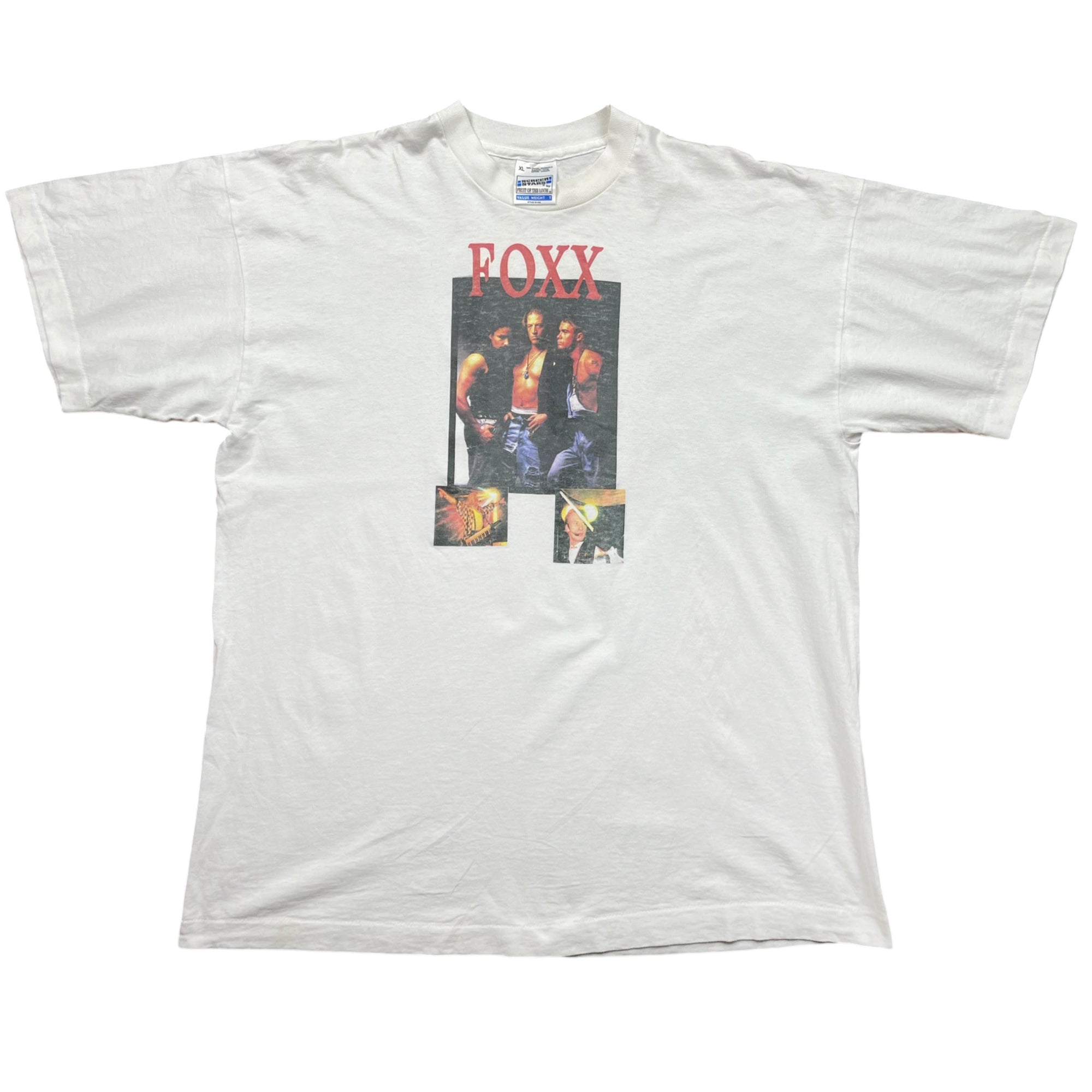 Vintage 90's FOXX Band Single Stitched T-shirt (XL)