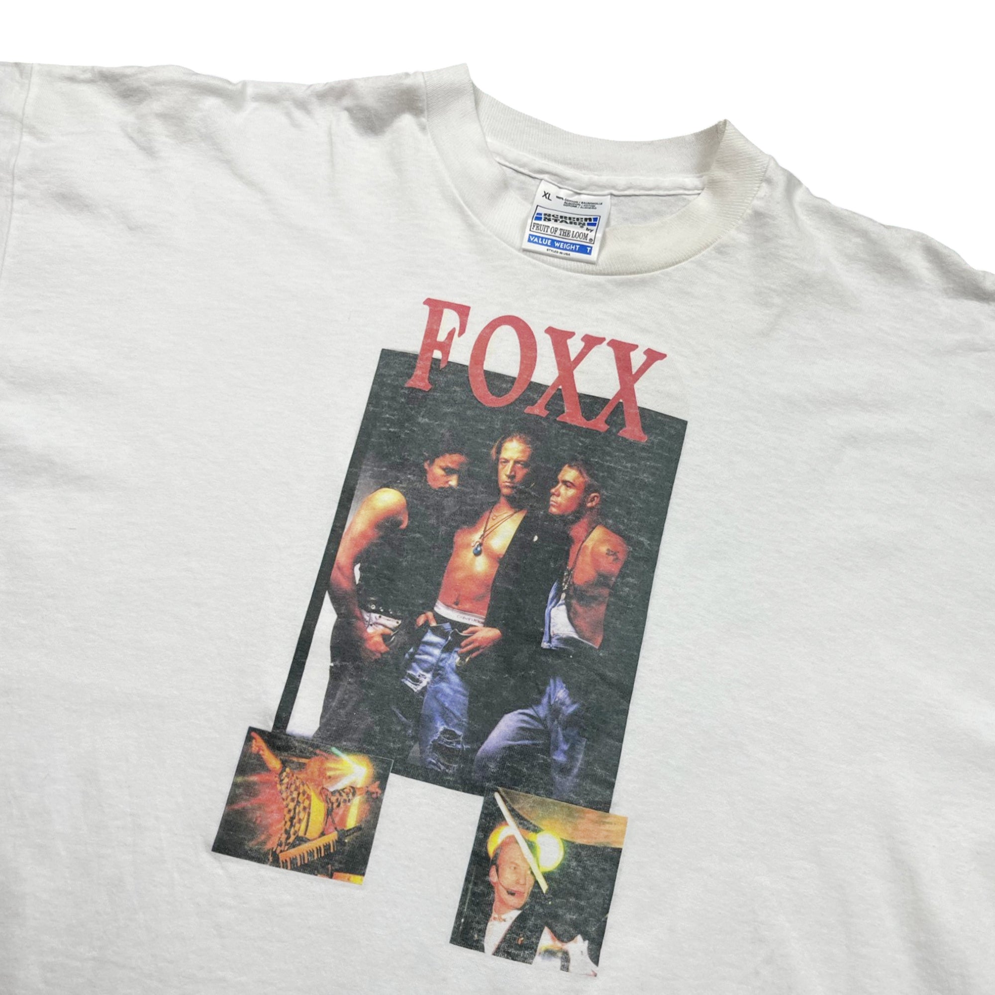 Vintage 90's FOXX Band Single Stitched T-shirt (XL)
