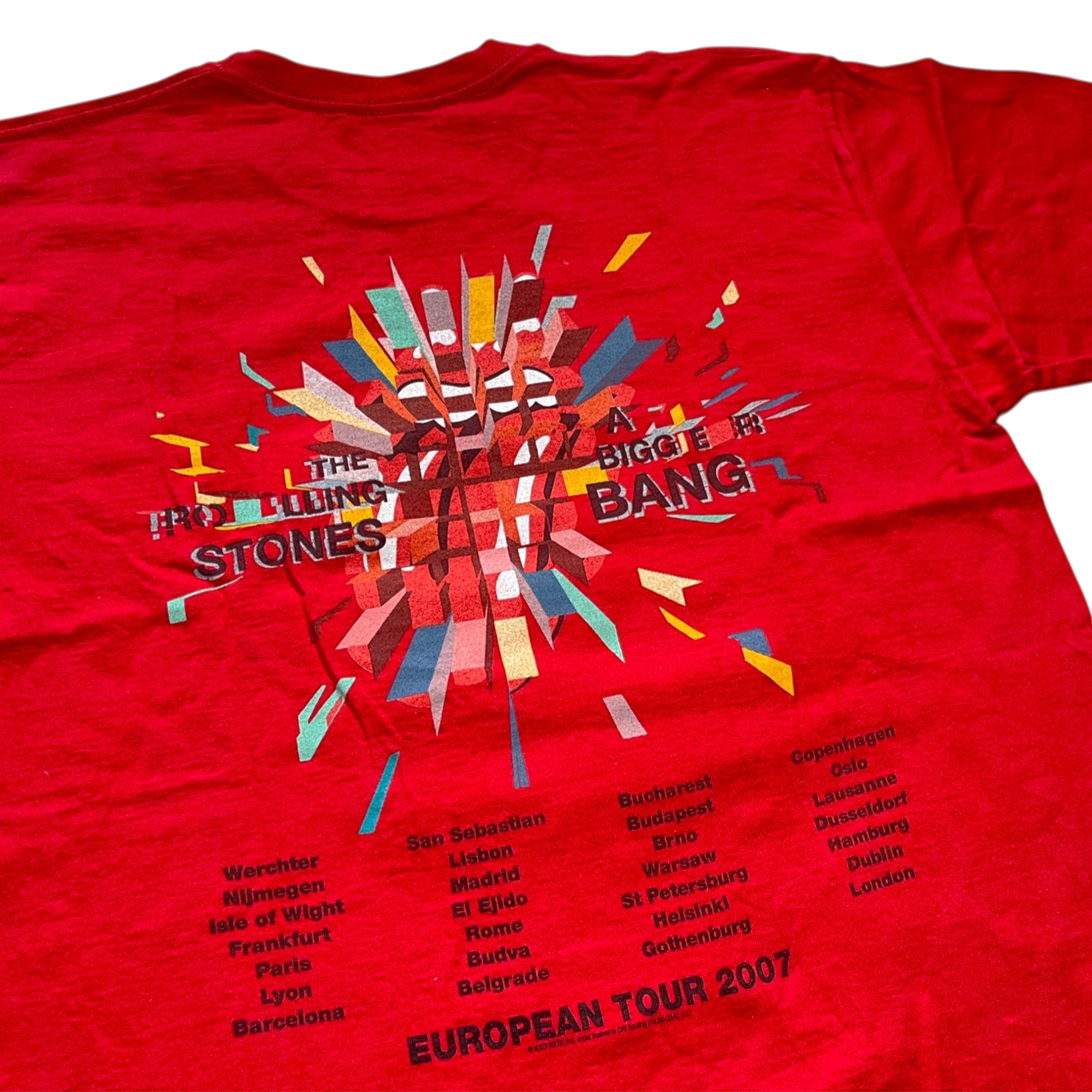 Vintage 2007 Rolling Stone's European Tour T-shirt (M)