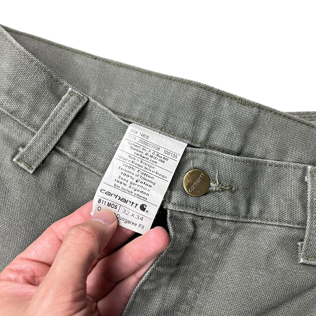 Vintage Carhartt B11 MOS Dungaree Fit Jeans (M-L)