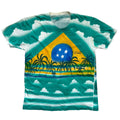 Vintage 80's Brazil AOP Single Stitched T-shirt (M)