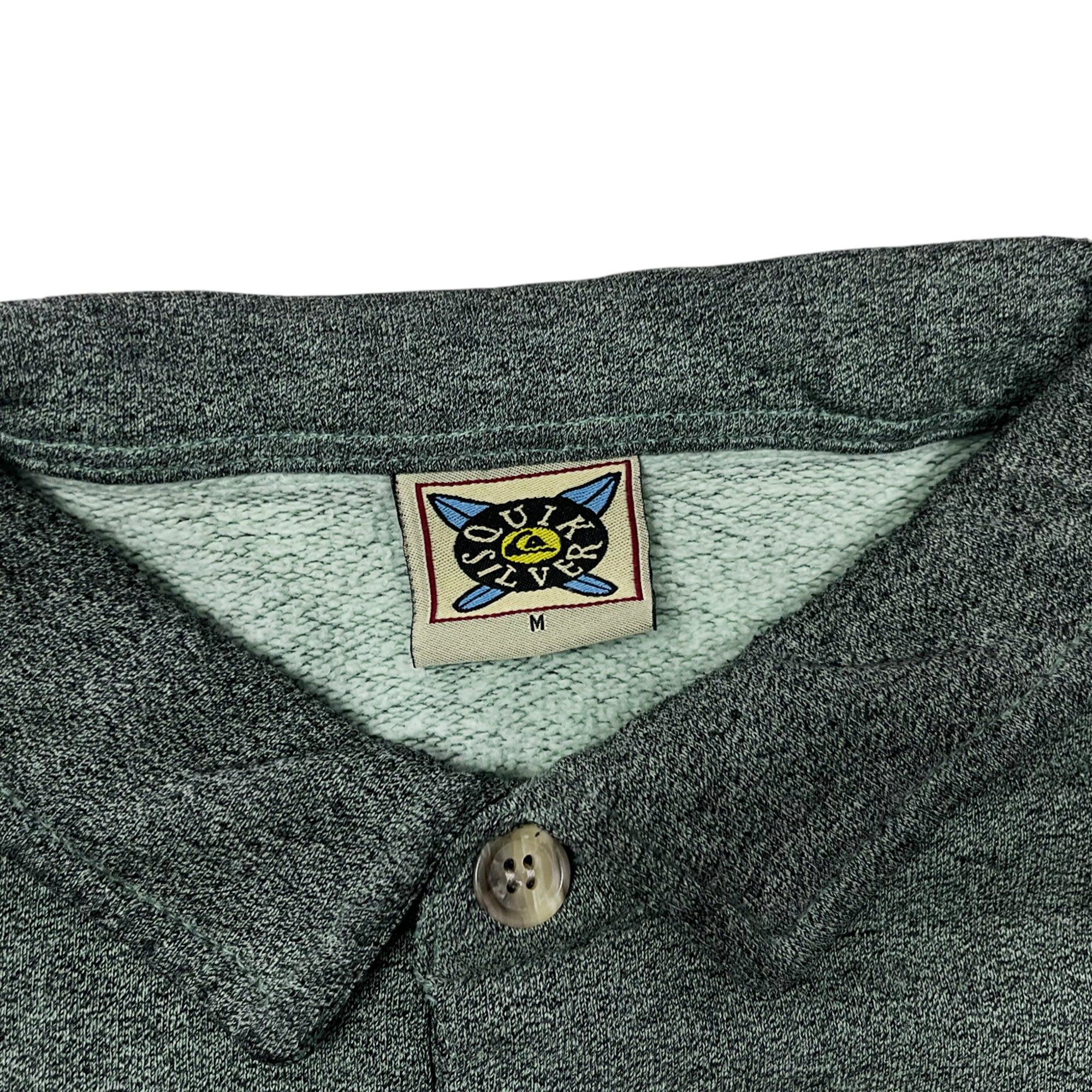Vintage 90's Boxy Quicksilver Surfing Pocket Sweatshirt (M)