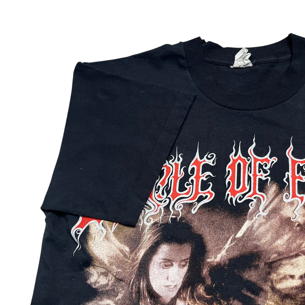 Vintage 90's Cradle Of Filth Single Stitched Bootleg V EMPIRE T-shirt (L)