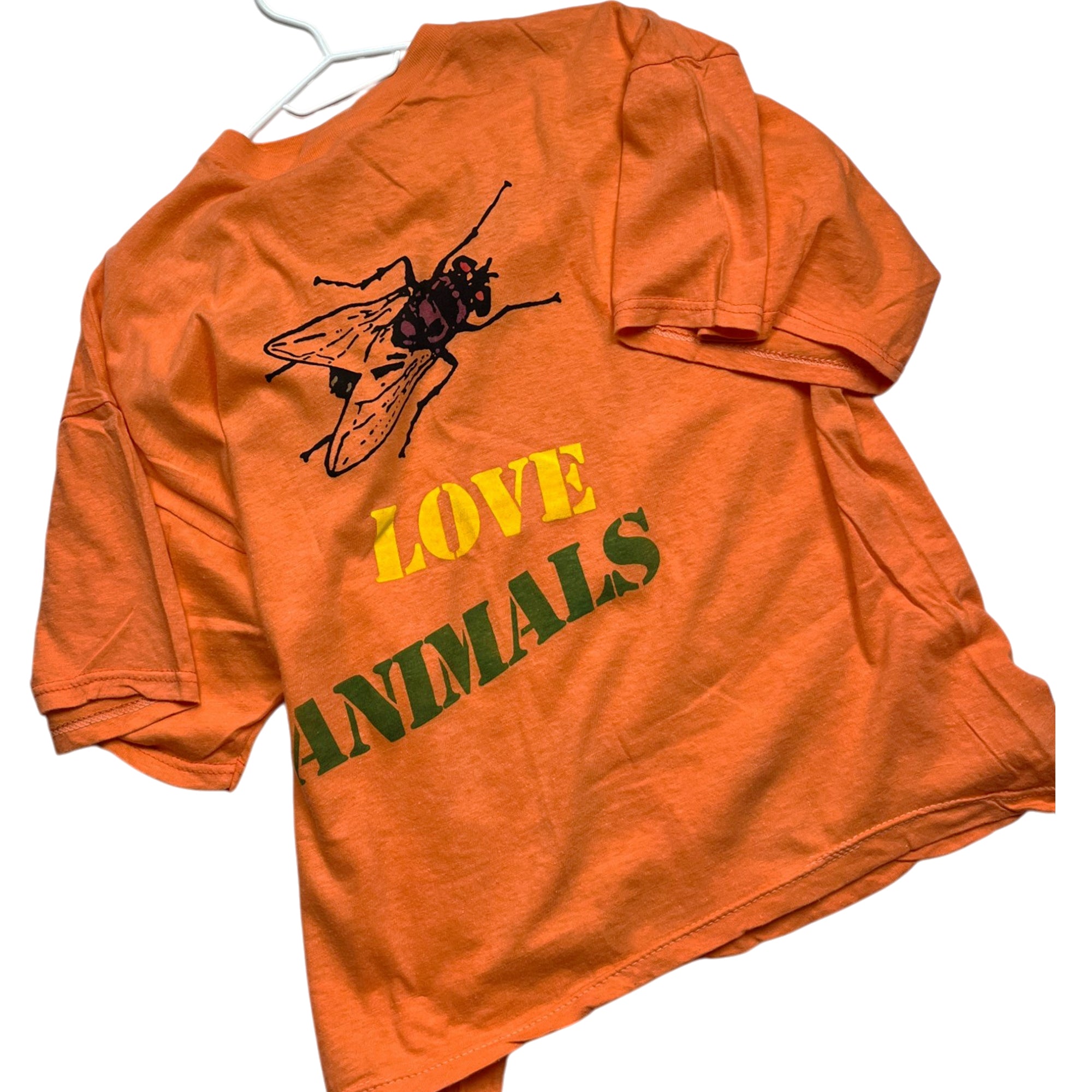 Vintage 80's Love Animals Boxy Fit T-shirt (M)