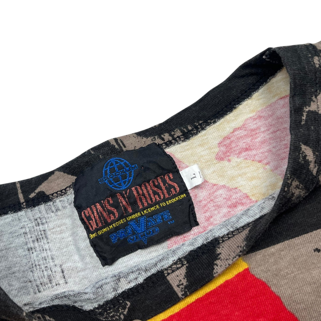 Vintage 1993 Guns And Roses AOP Brockum Long Sleeve T-shirt (XL)