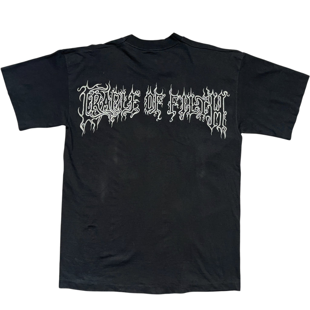 Vintage 90's Cradle Of Filth Single Stitched Bootleg V EMPIRE T-shirt (L)