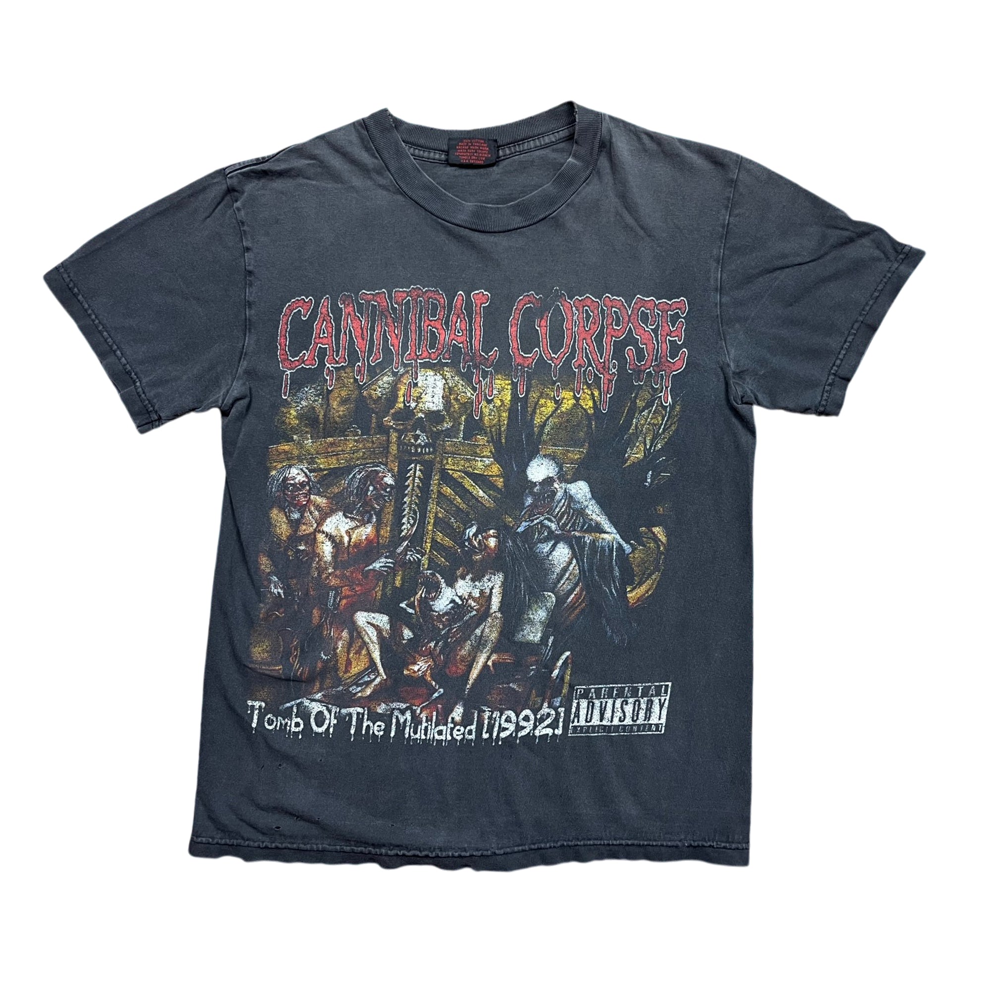 Vintage Cannibal Corpse Tomb Of The Mutilated '04 Bootleg T-shirt (S-M)