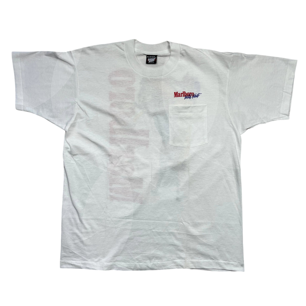 Vintage 90's Rare Marlboro Cowboy Pocket T-shirt (XL)