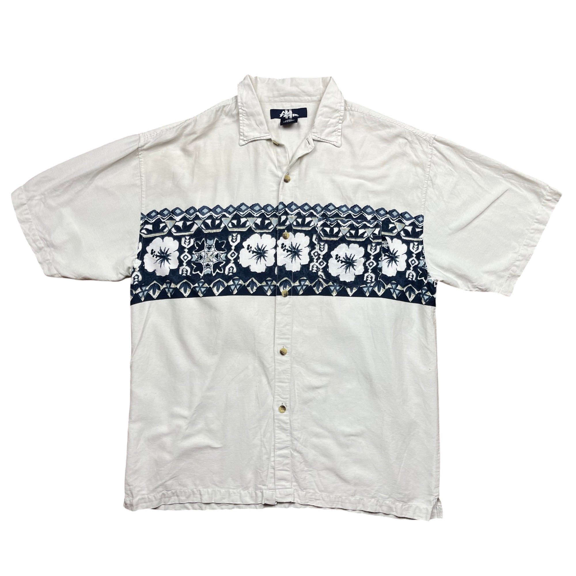Vintage 90's NO FEAR Button Up Shirt (L-XL)