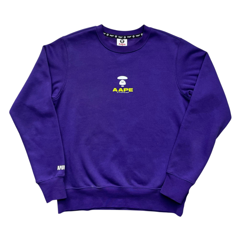 Aape by BAPE Japanese Double Sided Modern Sweatshirt (S)