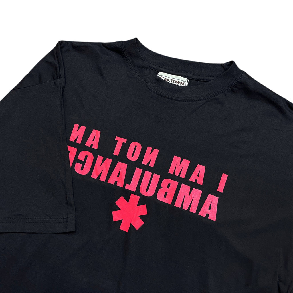 Vintage 90's DOGTOWN I AM NOT AN AMBULANCE Reversed T-shirt (XL)