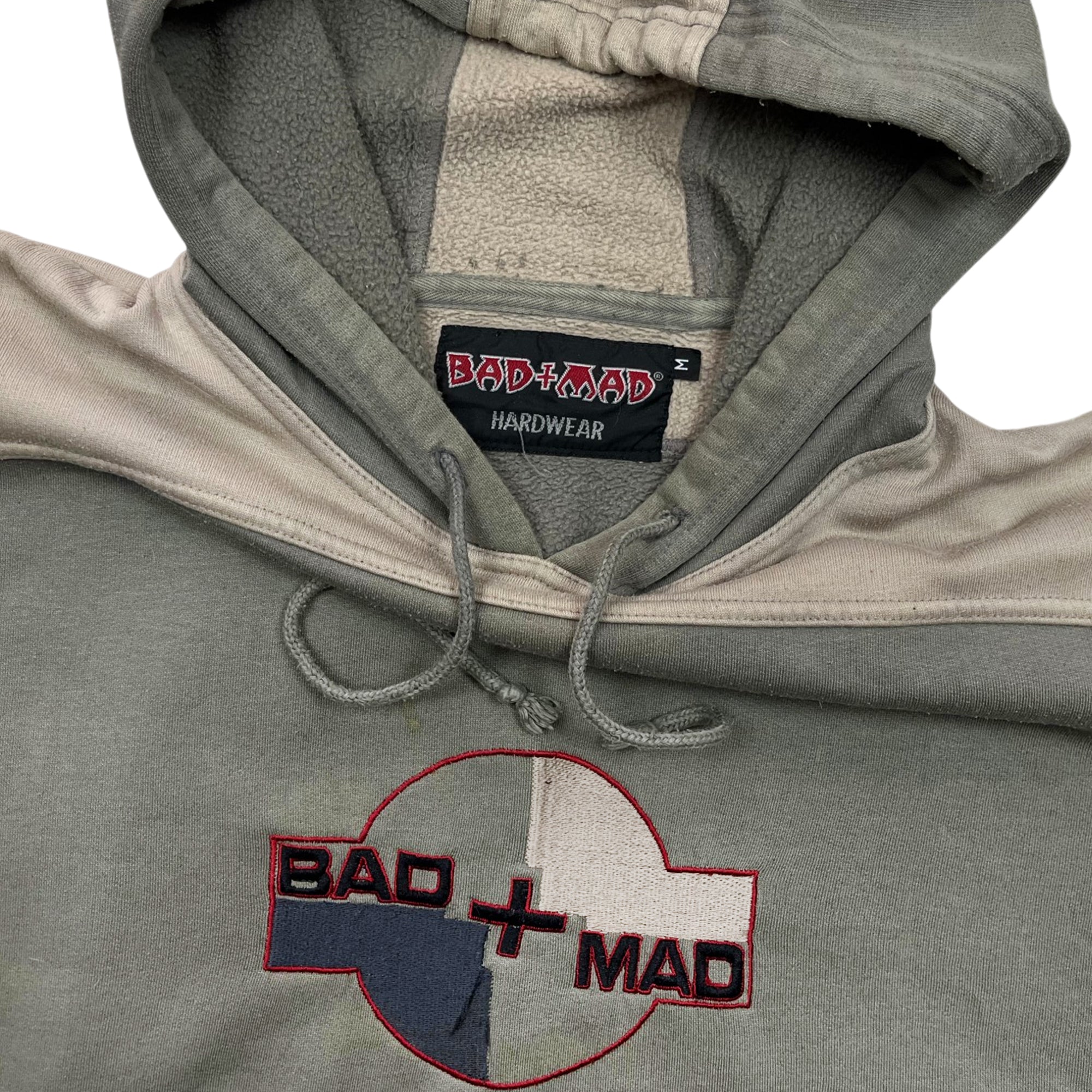 Vintage 90's BAD+MAD Skateboarding Hoodie (M-L)