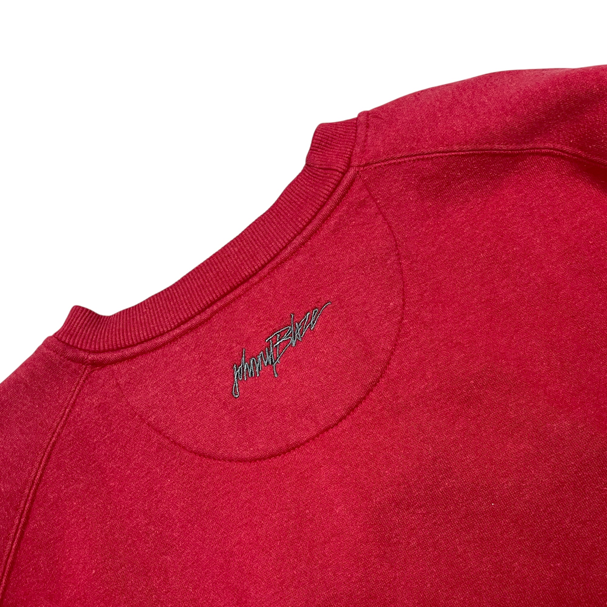Vintage 90's Johnny Blaze Heavy Cotton Embroidery Sweatshirt (M)