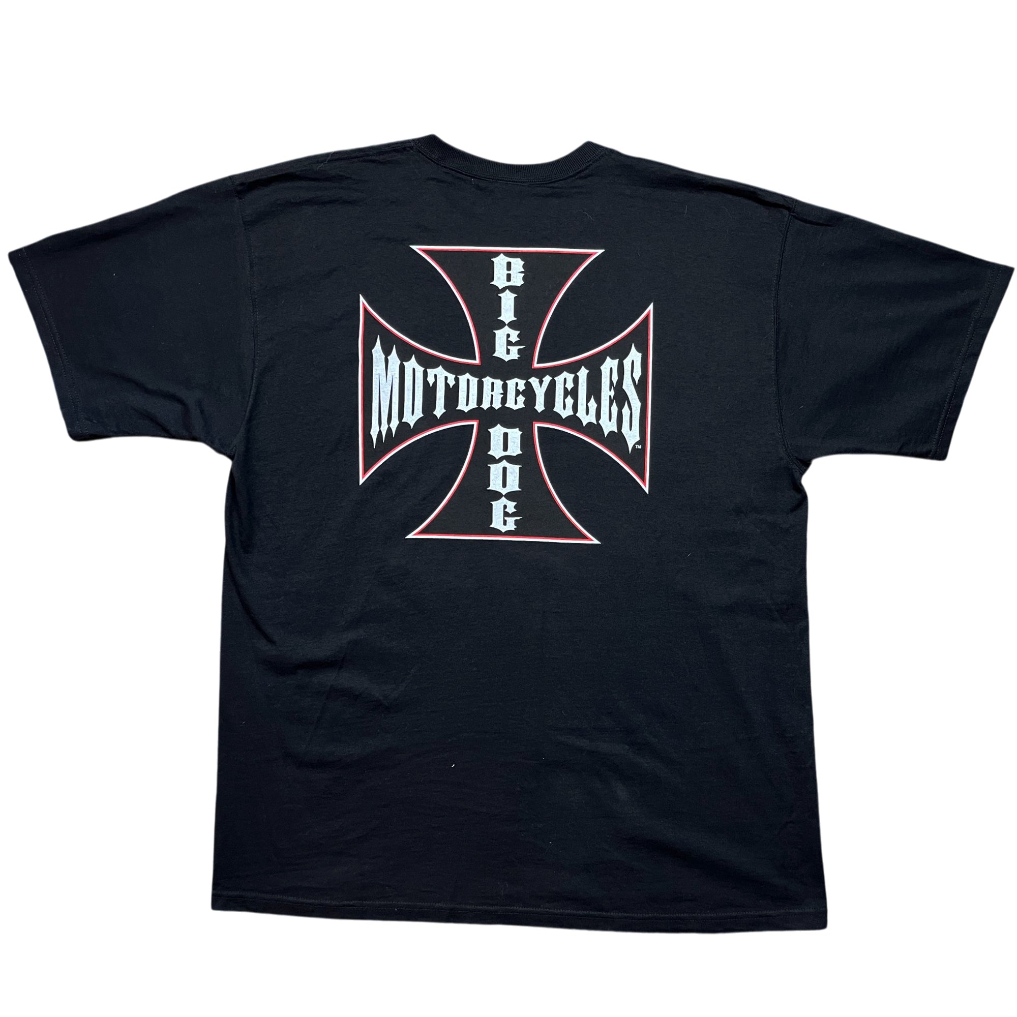 Vintage Big Dog Motorcycles WCC Graphic T-shirt (XL)