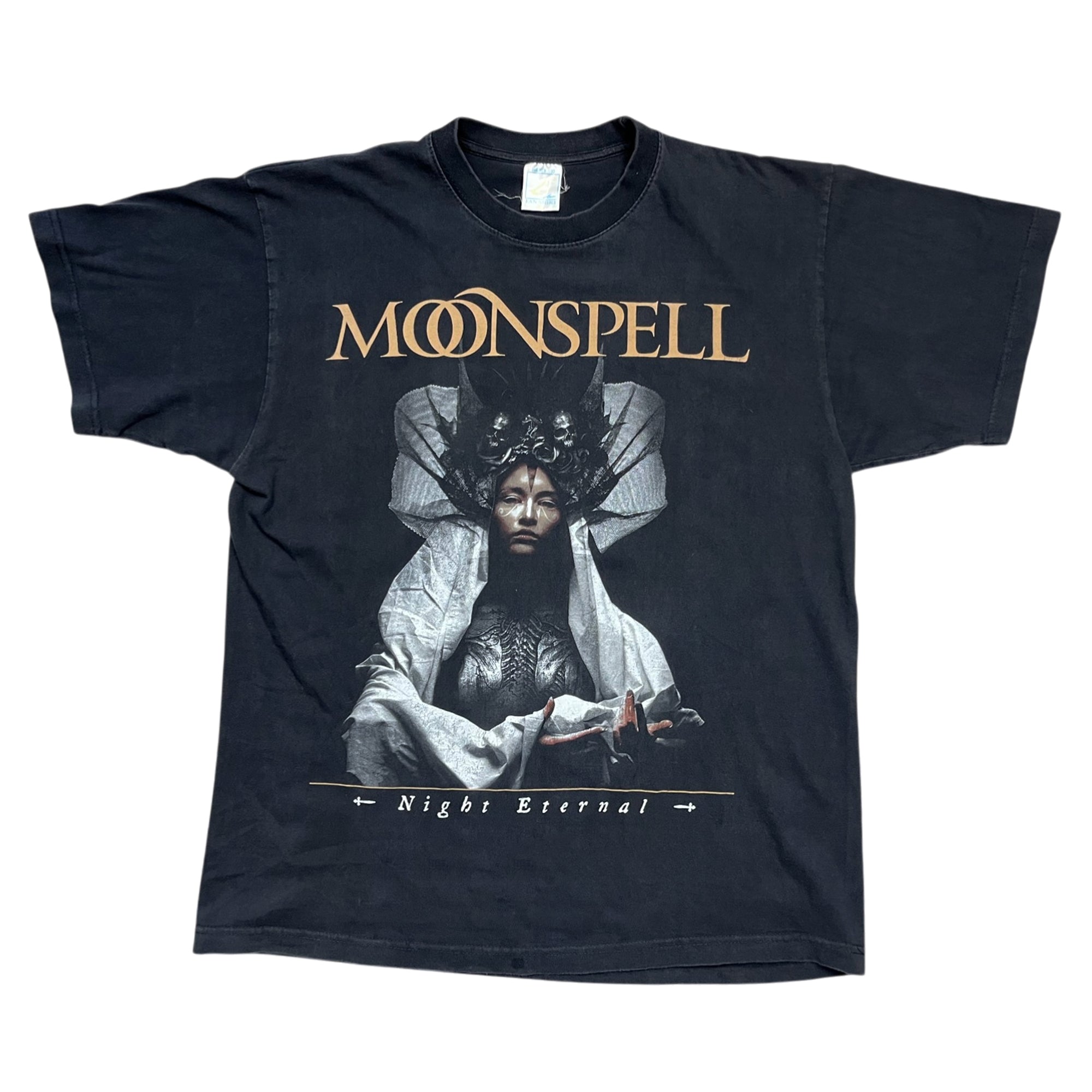 Moonspell 2008 Night Eternal Double Sided Band T-shirt (XL)