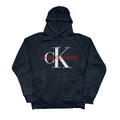 Vintage 90's Faded Calvin Klein Heavy Cotton Hoodie (M)