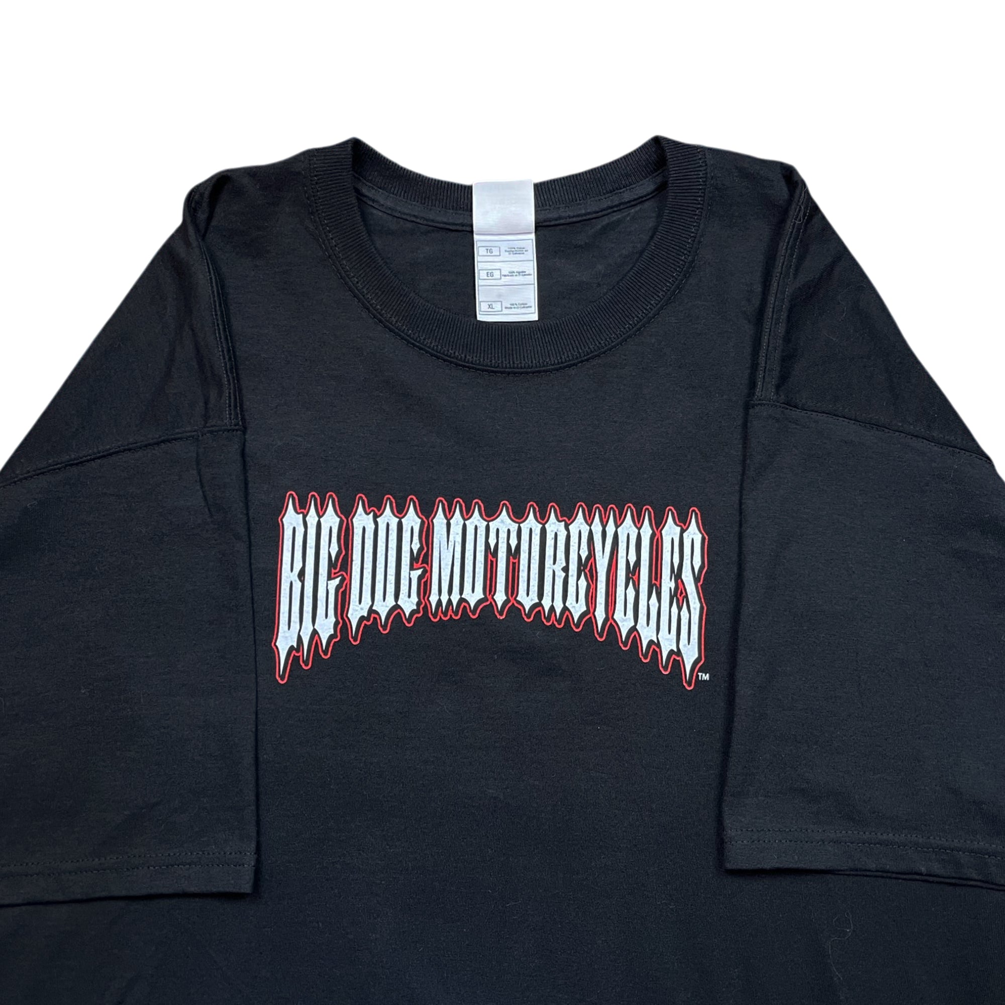 Vintage Big Dog Motorcycles WCC Graphic T-shirt (XL)
