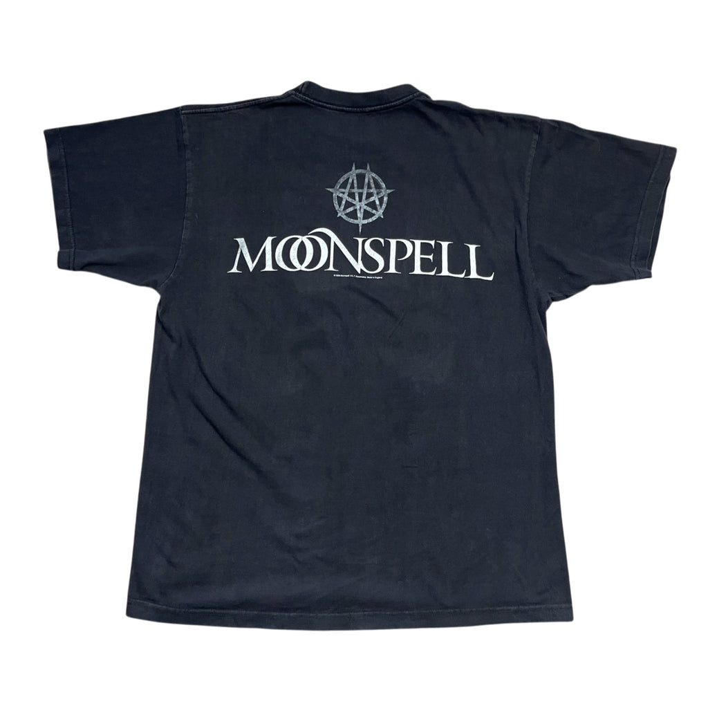 Moonspell 2008 Night Eternal Double Sided Band T-shirt (XL)