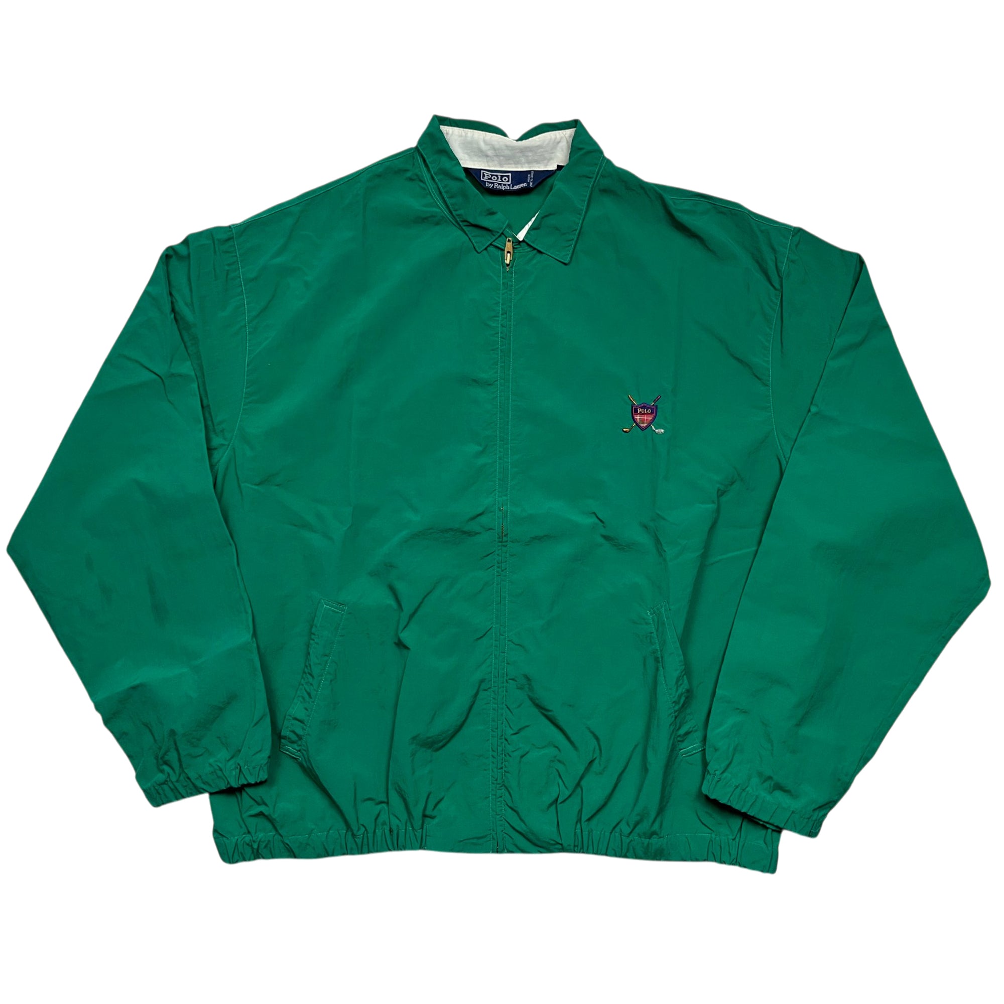 Vintage 90's Polo Ralph Lauren Windbreaker GOLF Jacket (XL)