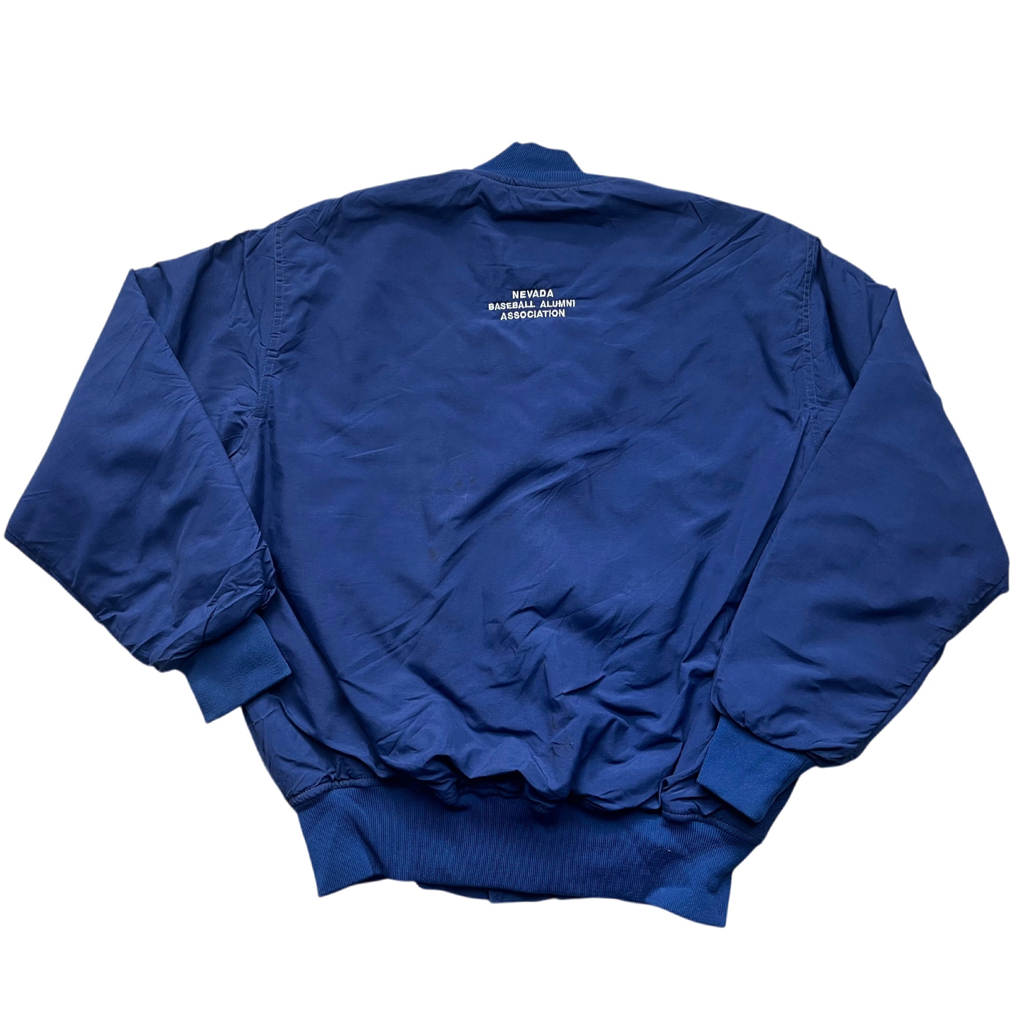 Vintage 90's Boxy Baseball USA Bomber Jacket (L)
