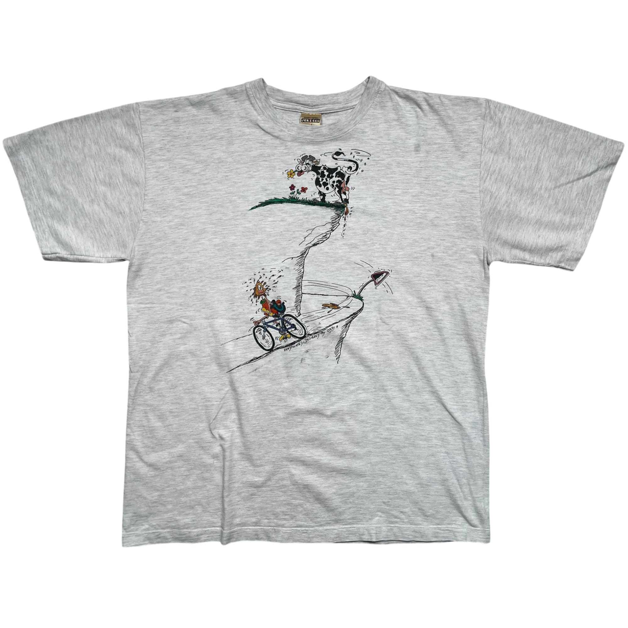 Vintage 90's Humorous Comic Graphic T-shirt (L)