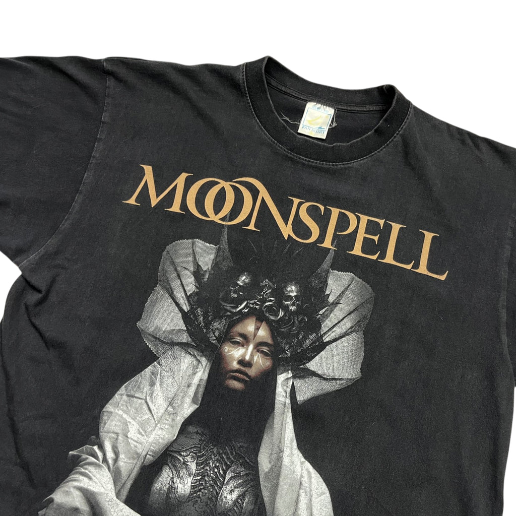 Moonspell 2008 Night Eternal Double Sided Band T-shirt (XL)